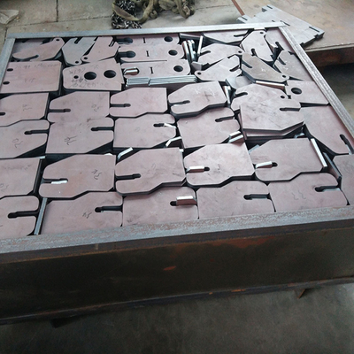 O baixo corte do laser do metal do CNC do carbono 20mm presta serviços de manutenção a Q235 parte o corte de aço suave do laser