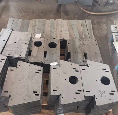 O baixo corte do laser do metal do CNC do carbono 20mm presta serviços de manutenção a Q235 parte o corte de aço suave do laser