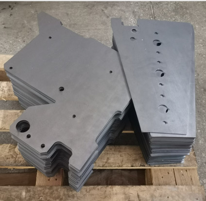 Laser de bronze do CNC da fabricação de chapa metálica da precisão do ferro que corta as peças pequenas