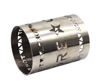 Laser do tubo do CNC da folha de metal do aço de liga que corta 0.5mm 100mm em volta do serviço de aço da tubulação do tubo