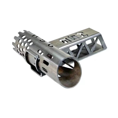 laser redondo do tubo do CNC de 500mm que corta a fabricação do tubo do quadrado do metal