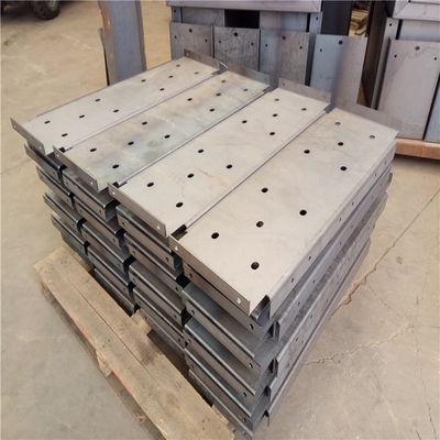 Serviços de alumínio de dobra de anodização da fabricação de chapa metálica do metal do CNC do aço carbono