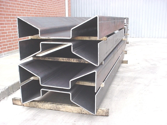 fabricação de dobra de Bent Carbon Steel Sheet Metal do serviço do metal do CNC de 12mm STP