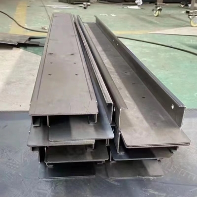 metal de aço inoxidável de dobra do CNC da placa de 4000mm que dobra o baixo corte do laser do aço carbono