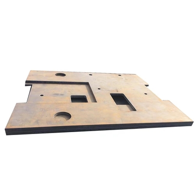 A chama fazendo à máquina da placa da folha do aço carbono Q355 cortou a chama laminada de aço CuttingServices