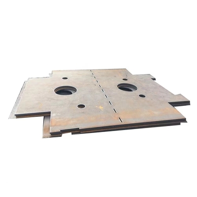 prevenção de oxidação fazendo à máquina da chapa metálica do OEM da placa de aço de corte de chama do CNC do aço carbono de 20mm
