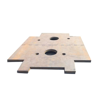 prevenção de oxidação fazendo à máquina da chapa metálica do OEM da placa de aço de corte de chama do CNC do aço carbono de 20mm