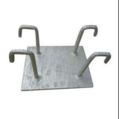 peças de chapa metálica arquitetónicas encaixadas de galvanização da laje de cimento da placa de aço de 8mm