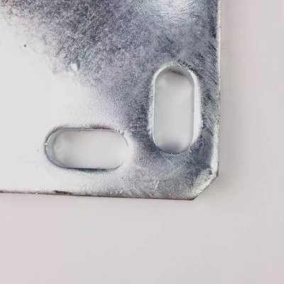 partes encaixadas 180mm na chapa metálica concreta do aço carbono do ferro galvanizado