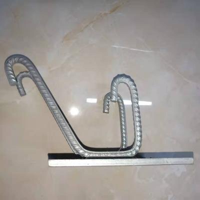 placa de aço carbono de 10mm encaixada em componentes concretos galvanizados do concreto reforçado