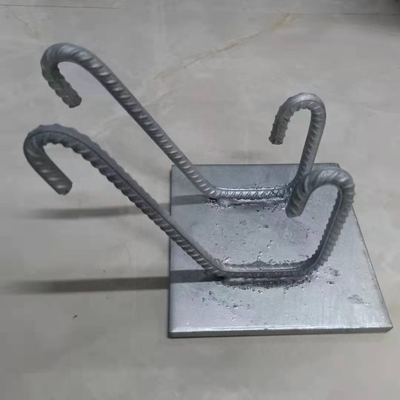 Limpando com jato de areia partes encaixadas 8mm no OEM concreto da placa das peças do aço carbono