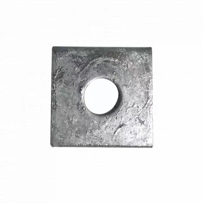 Limpando com jato de areia partes encaixadas 8mm no OEM concreto da placa das peças do aço carbono