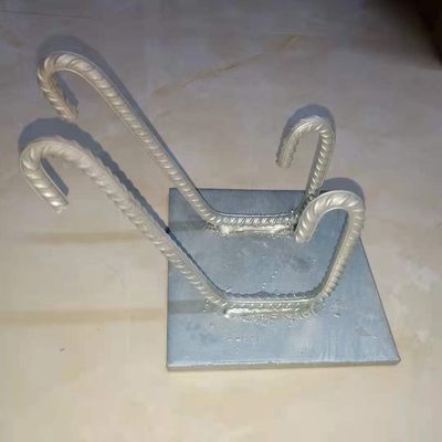 o aço de 100mm encaixa chapeia as peças de aço suaves galvanizou o Odm concreto da chapa de aço