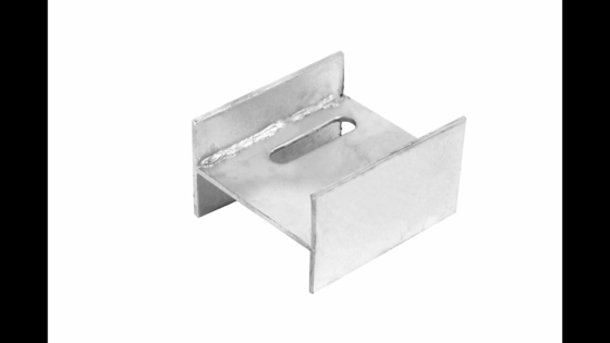 o mergulho quente de 200mm encaixou as peças nas peças de aço galvanizadas pre concretas do concreto
