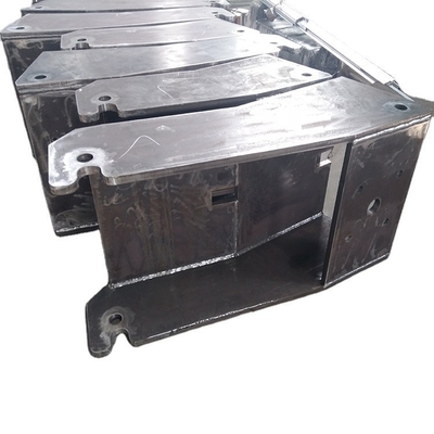 chapa metálica do corte do laser de 900mm Q355B que processa as peças da soldadura do metal de SPCC