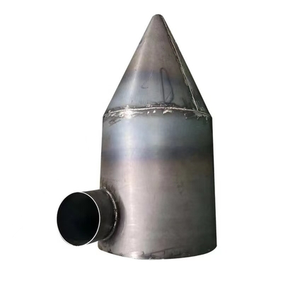 O laser do ODM Q235B cortou o corte pequeno soldado metal 900mm da chapa metálica do Cnc do cone do metal
