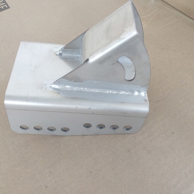 metal feito sob encomenda galvanizado 100mm que solda carimbando a fabricação de chapa metálica de dobra do CNC