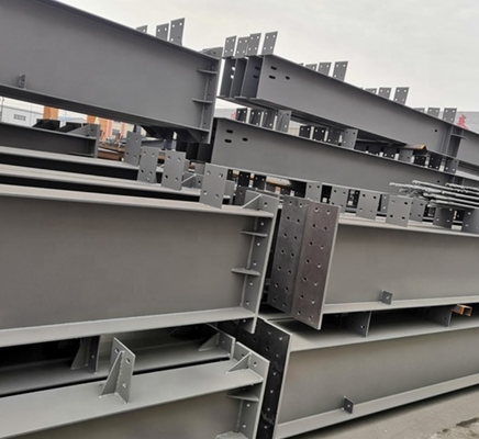 da fabricação feita sob encomenda do quadro do metal de 60mm ODM de aço soldado das estruturas de construção grande