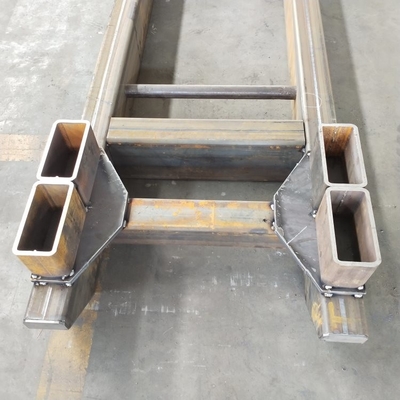 soldadura feita sob encomenda da folha resistente de 6000mm e construção de aço laminada a alta temperatura da fabricação de metal