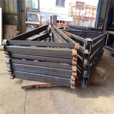 quadro soldado de perfuração da construção de aço da solda de aço de 1650mm fabricação resistente feita sob encomenda
