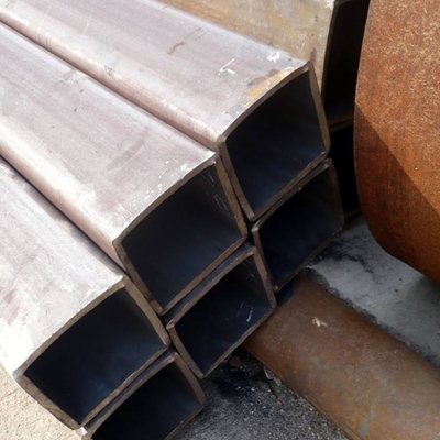 da seção de aço retangular preta da cavidade do tubo Q345 de 200mm tubulação retangular de aço suave