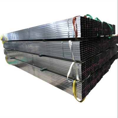 1000mm - o mergulho quente do tubo de aço do quadrado de 12000mm galvanizou a tubulação oca da seção