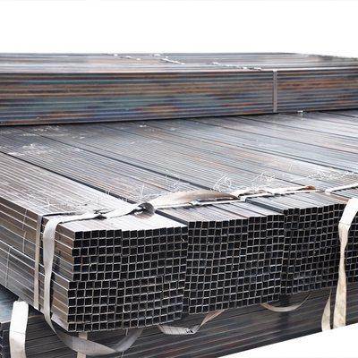 Tubo de aço retangular quadrado laminado a quente 6M Tubo de aço suave de 2 polegadas OEM