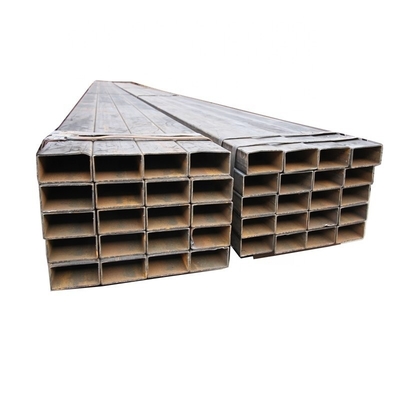 Tubo de aço retangular quadrado laminado a quente 6M Tubo de aço suave de 2 polegadas OEM
