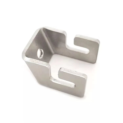 6mm anodizou o laser do metal do CNC que corta os suportes de ângulo da chapa metálica do aço carbono