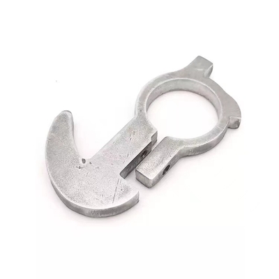 Limpando com jato de areia o CNC endurecido 16mm que corta a chapa metálica que carimba a fabricação de solda